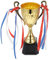 Nuobesty Großer Pokal – Auszeichnungen Gold-Pokal für Sport-Turniere, Wettbewerbe, 24,5 cm
