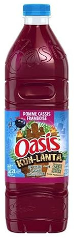 Oasis Grosella Negra Manzana 2L Frambuesa Pack de 2