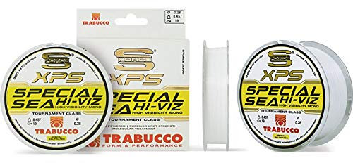 Trabucco Filo da Pesca Special Sea Hi-Viz XPS S-Force 0.200 mm 600 m Siliconato Ideale per Tutte Le Tecniche da Lancio