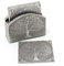 Tree Of Life Set Of 6 Coasters In Holder | Family Coasters With Holder Cup Mug Table Mats | Square Embossed Aluminium Drinks Coaster Set