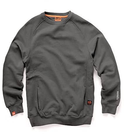 Scruffs T55439 Eco Worker Sweatshirt, Graphite, L