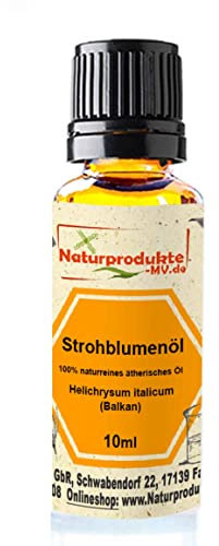 Strohblumenöl (10 ml) 100% naturreines ätherisches Öl Strohblume Öl Immortelle