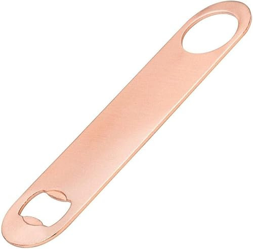 Chabrias Professional Bar Blade 18cm Copper Bottle Opener, Heavy Duty Crown Bottle Openers, Beer Bottle Opener for Arthritic Hands. Bar Blades Make for The Perfect Beer Gadgets.
