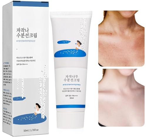 Korean Birch Juice Moisturizing Sunscreen SPF 50+ PA++++ with Strong UV Protection, Moist Essence Type (3pcs)