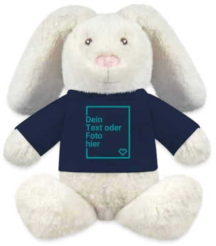 Personalisiertes Plüschtier Hase Selbst Gestalten Kuscheltier Hase