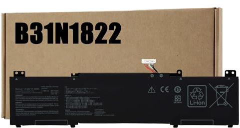 BLESYS B31N1822 Akku für Asus ZenBook Flip 14 UM462DA UX462DA Laptop B31BIEH 0B200-03220000 11,52V 42Wh