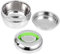 GREENADSCAPE 1 Satz Thermische Lunchbox für Lebensmittel Vakuumversiegelte Behälter picknick box auslaufsichere brotdose doppellagiger Lebensmittelbehälter Fall Green