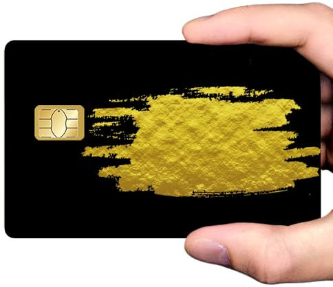 Unter der Karte! Bankkartenaufkleber US Format