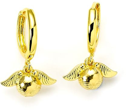 Harry Potter Goldener Schnatz Frauen Ohrring goldfarben