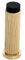 Infinity Decor Ribbed Design Wall Mounted Door Stop for Skirting Door Stopper with Rubber Bumper Tip for Wall/Furniture Protection 75mm (Polished Brass)
