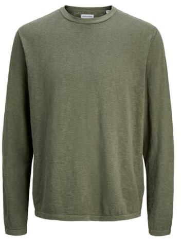 Jack & Jones Herren Rundhals Pullover JJESUMMER Knit Crew Neck - Regular Fit S M L XL XXL