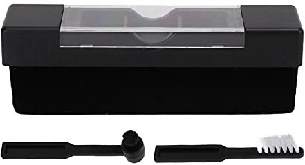Record Brush Kit, Anti Static Clean Tool for Phonograph Turntable Player, Unique Design with Sturdy Plastic Material, Safe Dust Removal, Strong Cleaning Ability