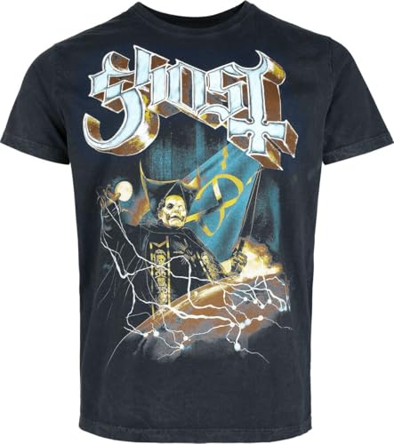 Ghost Lightning Männer T-Shirt dunkelgrau Band-Merch, Bands