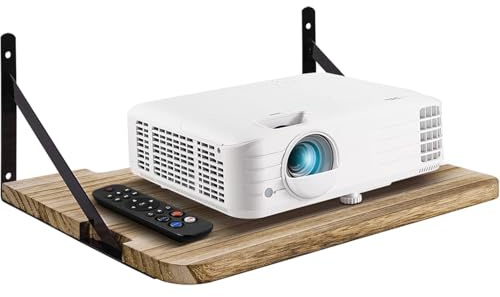 Projector Shelf,Router Wall Mount Floating Shelf,Projector Mount Rack Holder(16.5 x 11)