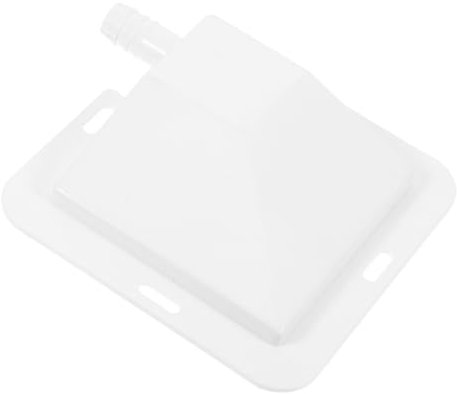 HOMSFOU Air Conditioning Parts Air Conditioner Drain Pan Ac Drip Tray Air Conditioner Water Pan Ac Drain Pan Hose Water Collector Air Conditioning Drain Pan Ac Water Catcher White Plastic