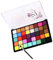 PACKOVE Kit de Maquillaje para Pintura Facial 40 Colores Solubles Agua Pintura Corporal para Niños y Adultos para Incluye Caja de Almacenamiento