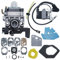 AUMEL Carburateur Kit pour Honda GX25 GX35 HHT25S FG110 Debroussailleuse Tondeuse avec Bobine d'allumage Membrane Carburateur Filtre à air Tuyau d'huile remplacer 16100-Z0Z-815
