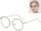HOUSON blaulichtfilter Brille Damen Anti Blaulicht Brille Polygon Computer Brille blockierung uv Brillen für Damen Herren