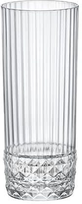 Bormioli 93636 Rocco America Lot de 6 verres à long drink en verre, 40 cl