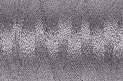 705798-9096-1 Gütermann Super Brite Polyester 40 Maschinenstickgarn x 1000 m Rolle, dunkler Stahl
