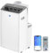 Whynter ARC-1230WNH 14.000 BTU (12.000 BTU SACC) NEX Inverter Dual Hose Cooling SMART Portable Air Conditioner, Heater, Dehumidifier, and Fan with Wi-Fi, up to 600 sq ft in White