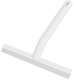 Duschabzieher Kunststoff 25 * 22cm Fenster Abzieher Wischer 2 StüCk (Weiß Und Lila) Mehrfachnutzung Duschkabinenabzieher
