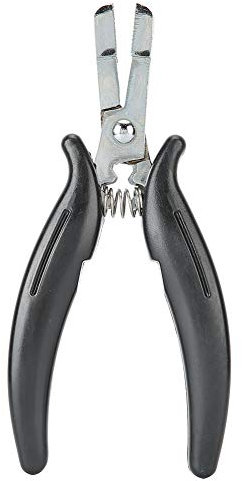 Hair Extension Tool, Pliers for Micro Rings Beads, Hair Extension Pliers for Micro Rings Beads Professional Hair Extension Tool Black