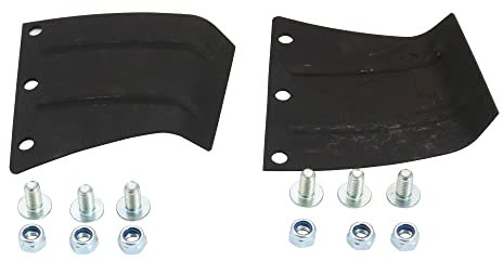 SECURA Wechselklingen Messer Wurf-Ausführung kompatibel mit Concord T11-75 Rasentraktor