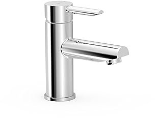 Yes - Colección Rin - Grifo Monomando de Lavabo de latón de fácil instalación sin complicaciones