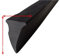 Forma a T Lega di alluminio Vetro per porte e finestre Fisso 90 Striscia di tenuta in gomma Guarnizione Gap Filler Tappo antivento Profilo in gomma-018 12x8mm