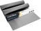 Extra Large Oven Liners for Bottom of Oven (2 Pack) - Universal Non-Stick Liner for Fan Assisted Cooking, 63.5 x 43 cm Kitchen Essentials, Protector Sheets, Save Time & Clean Easily (Silver)