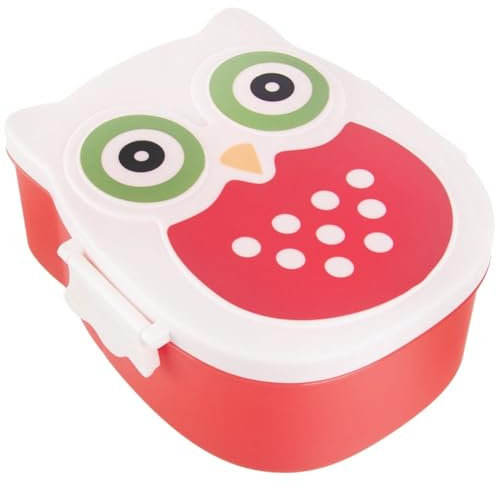 orion group Frühstücksbehälter Lunchbox Brotdose Frühstücksdose für Kinder Eule