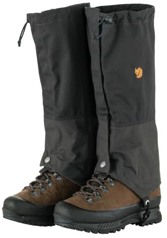Fjällräven Unisex Singi-X-Gamaschen, Dark Grey/Dark Grey, L/XL