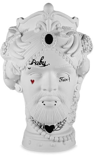 Baci Milano Cameo Decorativo bianco collezione Sagrada Familia (Trasgressivo bianco)