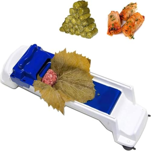Weinblatt Roller, Weinblätter Maschine, Multifunktionales Gemüsefleisch-Rollwerkzeug Für Anfänger Und Kinder, Magic Sushi Roller Maker, Rollwerkzeug Für Gefüllte Wein- Und Kohlblätter