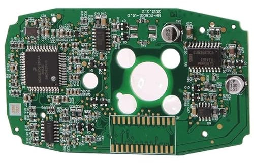 ZIXMJ 10 Pin Auto Halbleiterschalter für iDrive Multimedia für CIC Controller Knopf PCB Platine Reparatur Kit für BMW F-Serie F01 F02 F10 F18 (Grün, Automatik)