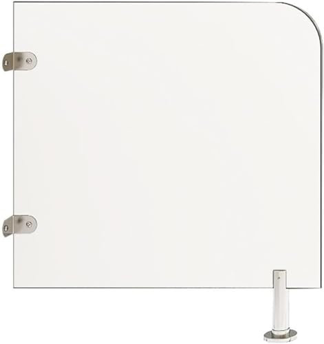 Urinal-Trennwand for Toiletten, bodenmontierte Urinal-Sichtschutzwand, 60 x 60 cm/70 cm/80 cm, ideal for Schulen und öffentliche Toiletten(60 * 60cm)