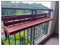 Tavolino pieghevole da balcone，balcone ringhiera appeso tavolo，tavolo pieghevole salvaspazio，tavolino pieghevole,da appendere,regolabile,per patio,giardino，tavolino esterno(B-L60*W20CM/L23.6*W7.9IN)