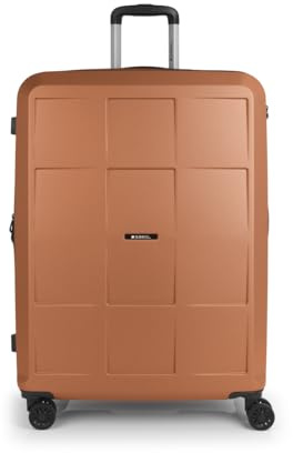 Gabol Großer erweiterbarer Koffer Montreal mit einer Kapazität von bis zu 111 l, orange