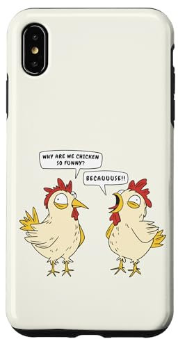 iPhone XS Max Funny Chicken Cartoon Case