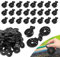 120PCS Clips de Plástico para Tela de Sombra Clips de plástico con Ojal Duradero Clips de Red de Jardín Clips Fijos para Red de Sombra para Tela de Sombra para Todo Tipo de Telas con Malla