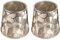 2PCS E14 Drum Lamp Shade Modern PVC Decorative Barrel Lampshade Cover for Table Wall Ceiling Illumination, Home Office Hotel Decor