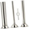 Alipis Accessori Acciaio Inossidabile per Insaccatrice Salsicce Ugelli Riempimento da Compatibile con Tritacarne da Facile