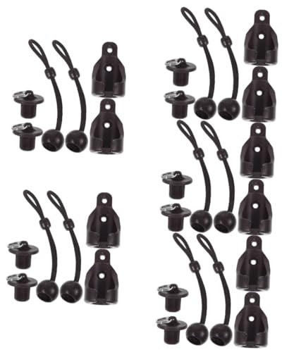 DIYEAH 5 Sätze Bungee Kit für Rollläden Windfester Halter mit Befestigungselementen und Elastischen Bungee Schnüren für Jalousien Teiliges Set für Sicheren Halt bei Wind