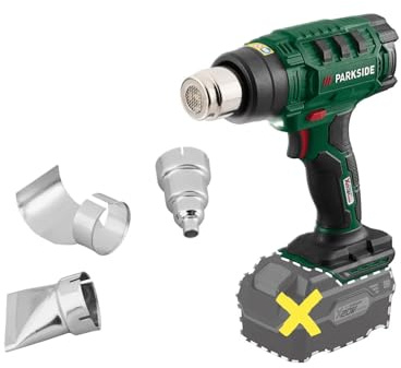 PARKSIDE Heißluftpistole, 20 V, PHLGA 20 (ohne Akku), kabellos, 20 V, 250 ° / 550 °