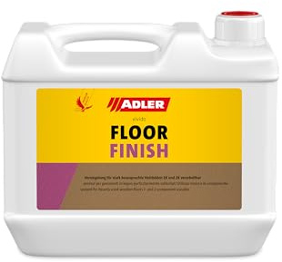 ADLER Floor-Finish Farblos, Seidenglänzend 4,5l | Sehr abrieb- und kratzfest, rutschhemmende Oberfläche R9, emissionsarm A+, speichel- und schweißecht, spielzeuggeeignet