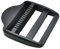10pcs Ladder Lock Slider Plastic Buckles Backpack Straps Webbing Black (1-1/4(30mm))