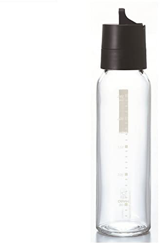 Hario Flip-Top-Dressingflasche, 240 ml, Schwarz