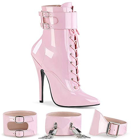 Devious Domina-1023 Ankle-High Boot