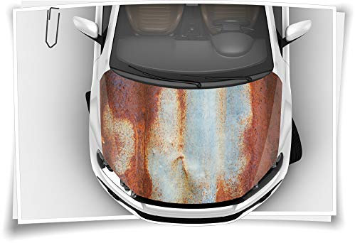 Medianlux Rost Blech Alt Verostet Stahl Motorhaube Auto-Aufkleber Steinschlag-Schutz-Folie Airbrush Tuning Car-Wrapping Luftkanalfolie Digitaldruck Folierung